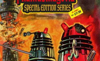 Phantasmagoria Special Edition Series #10: The Daleks in the Movies! 60th Anniversary - cover by Adrian Baldwin