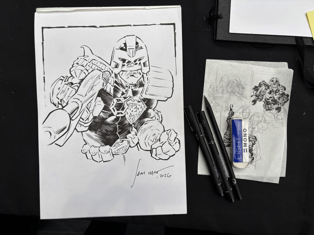 "Judge Dredd" by Sam Hart