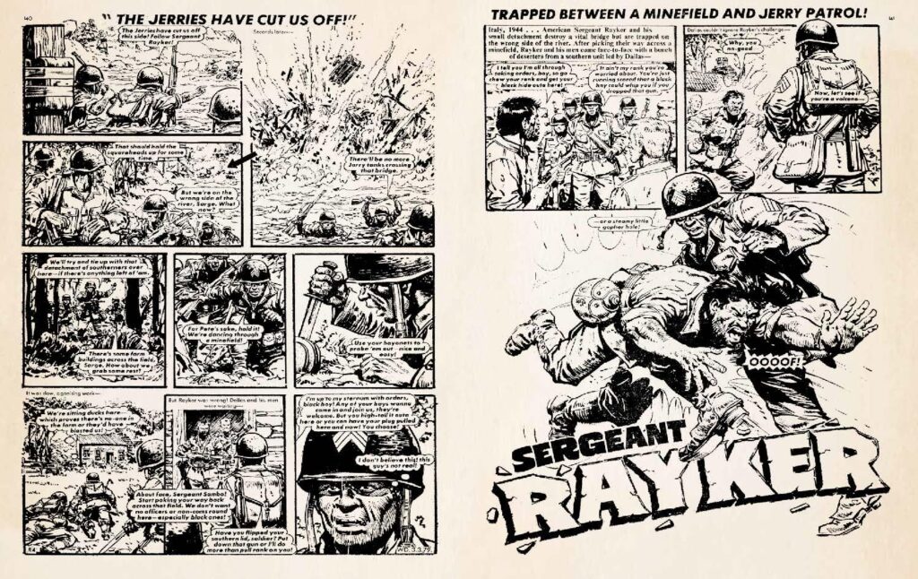 Sergeant Rayker Volume One (DC Thomson, 2026) - Sample Pages