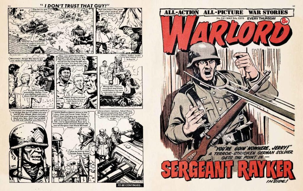 Sergeant Rayker Volume One (DC Thomson, 2026) - Sample Pages
