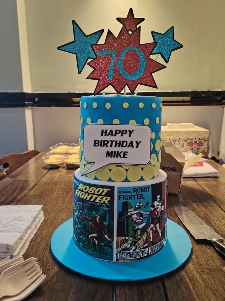 Happy 70th Birthday to Mike Allwood! Photo courtesy Susie Evans