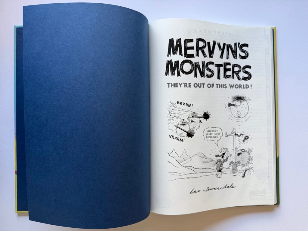 Leo Baxendale’s “Mervyn’s Monsters” (Kazoop! 2026)