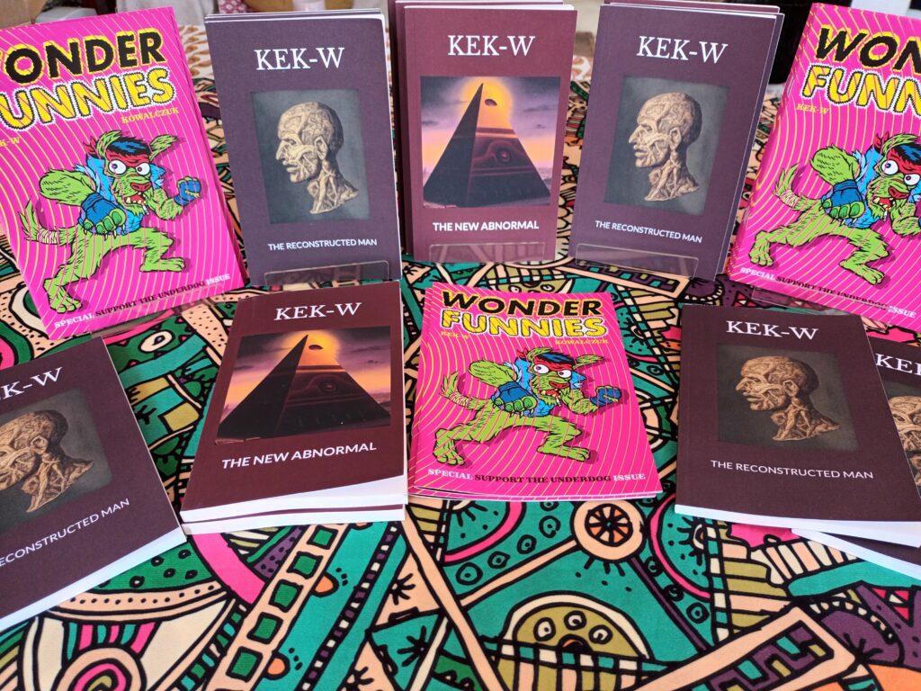 Books and comics by Kek-W