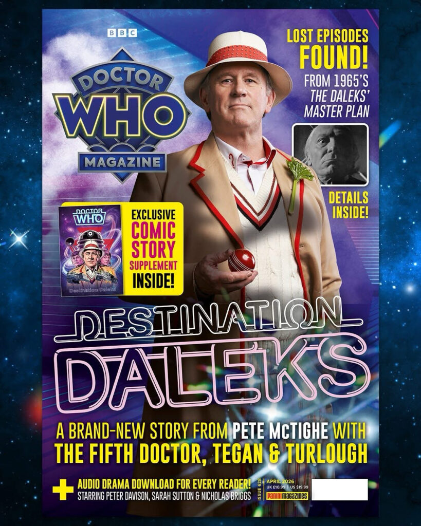 Doctor Who Magazine Issue 628 - Cover