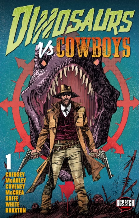Dinosaurs Vs Cowboays #1 - Digital Edition PDF