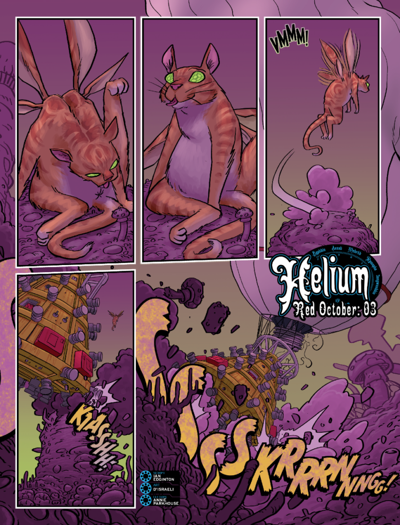 2000AD Prog 2478: HELIUM // RED OCTOBER By Ian Edginton (Writer) D'Israeli (Artist) Annie Parkhouse (Letterer)