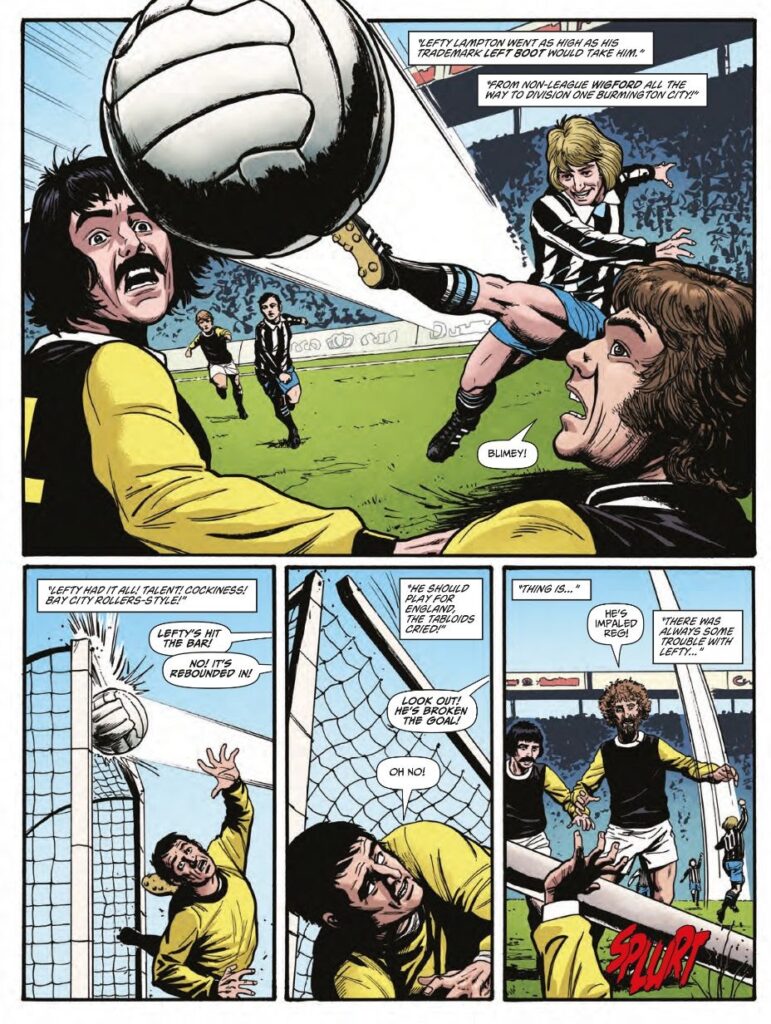 Action 50th Anniversary Special: LOOK OUT FOR LEFTY // ARISE, SIR LEFTY! By Rob Williams (Writer) Patrick Goddard (Artist) Rob Steen (Letterer)