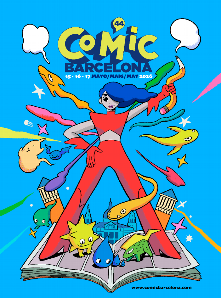 44th Comic Barcelona Festival organised by Ficomic Poster