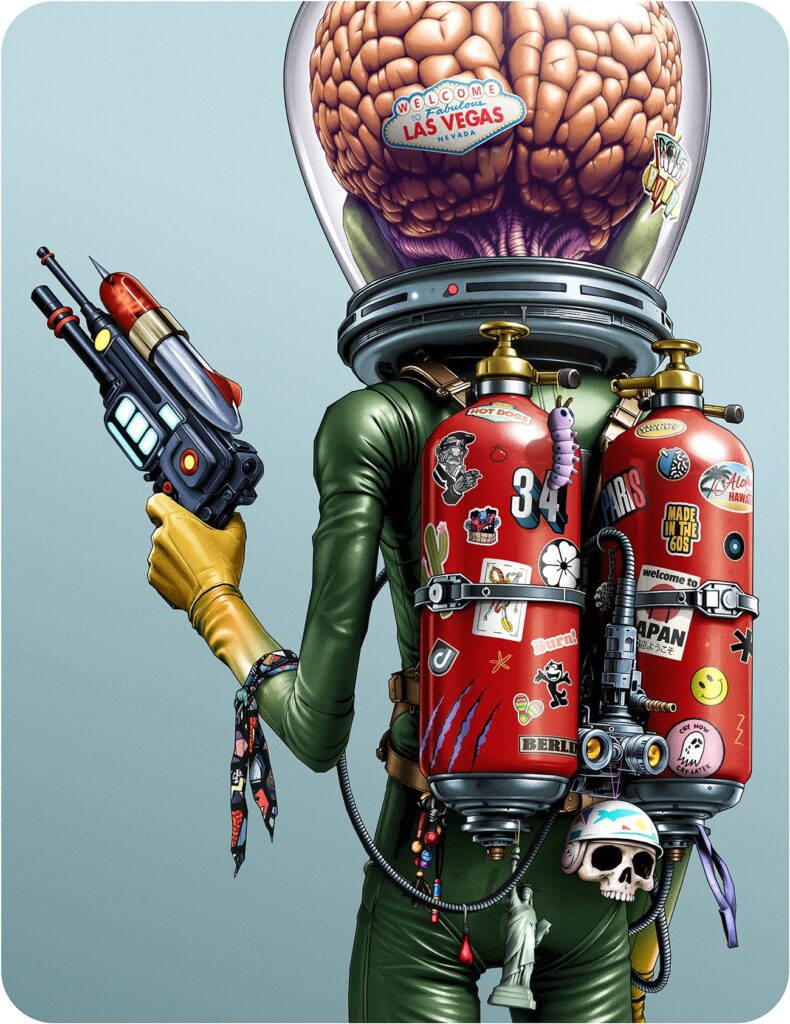 Mars Attacks: Artbook (Printed in Blood, 2026) - Art by Dani Blázquez