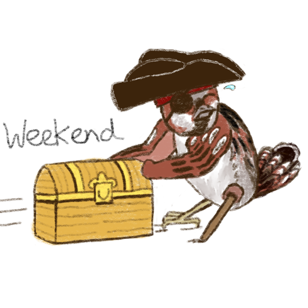 2026 Caption Comics Festival “Pirate Jack” Mascot