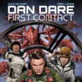 Dan Dare: First Contact Paperback Edition Cover by Chris Weston SNIP