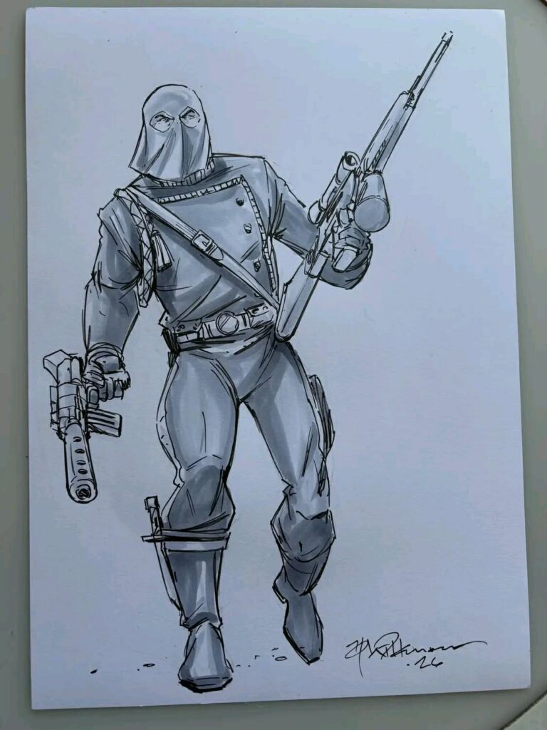 GI Joe sketch by Andrew Wildman
