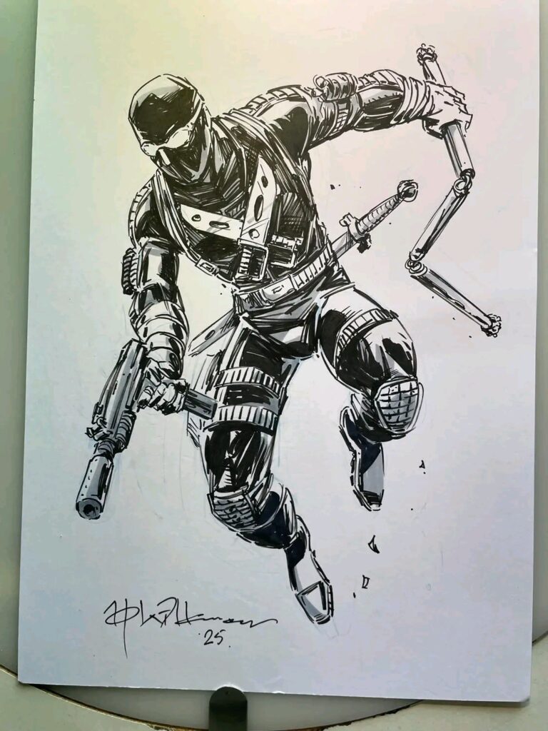 GI Joe sketch by Andrew Wildman