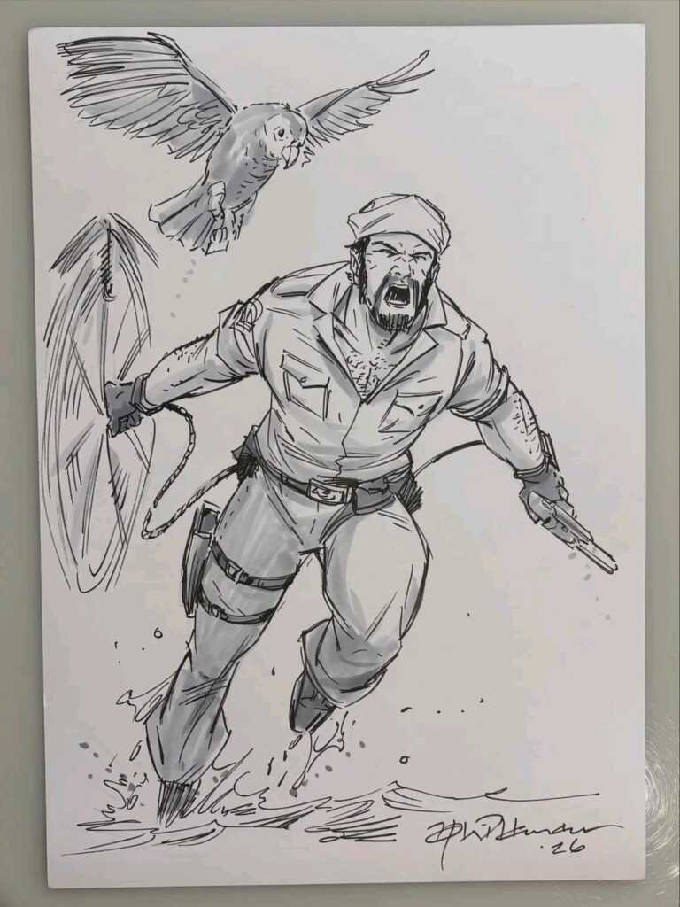 GI Joe sketch by Andrew Wildman