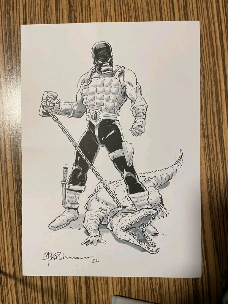 GI Joe sketch by Andrew Wildman