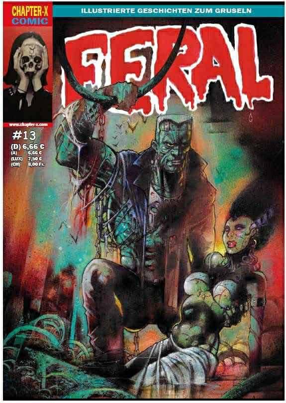 Feral Cover art by Andrw Sawyers