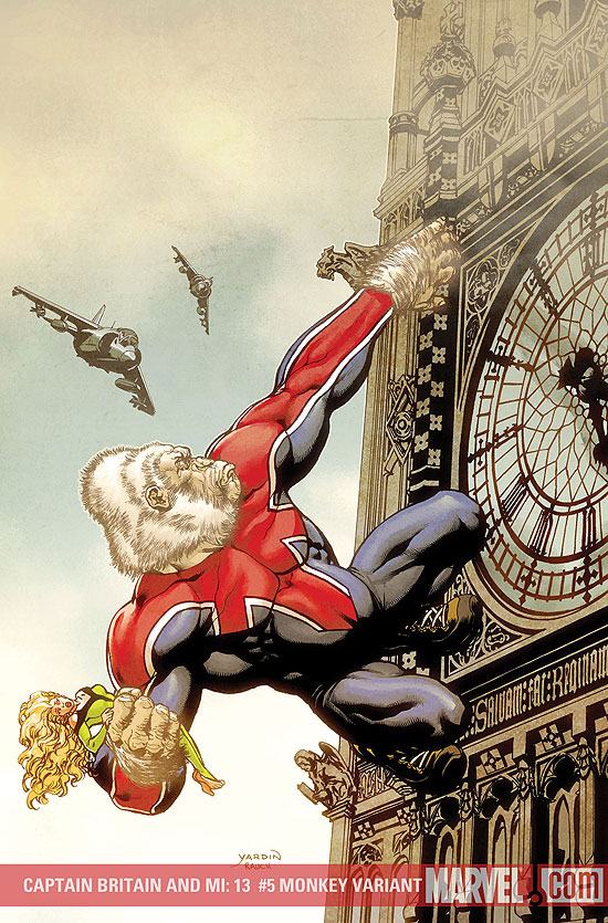 Captain Britain and MI13 #5 | Variant Cover