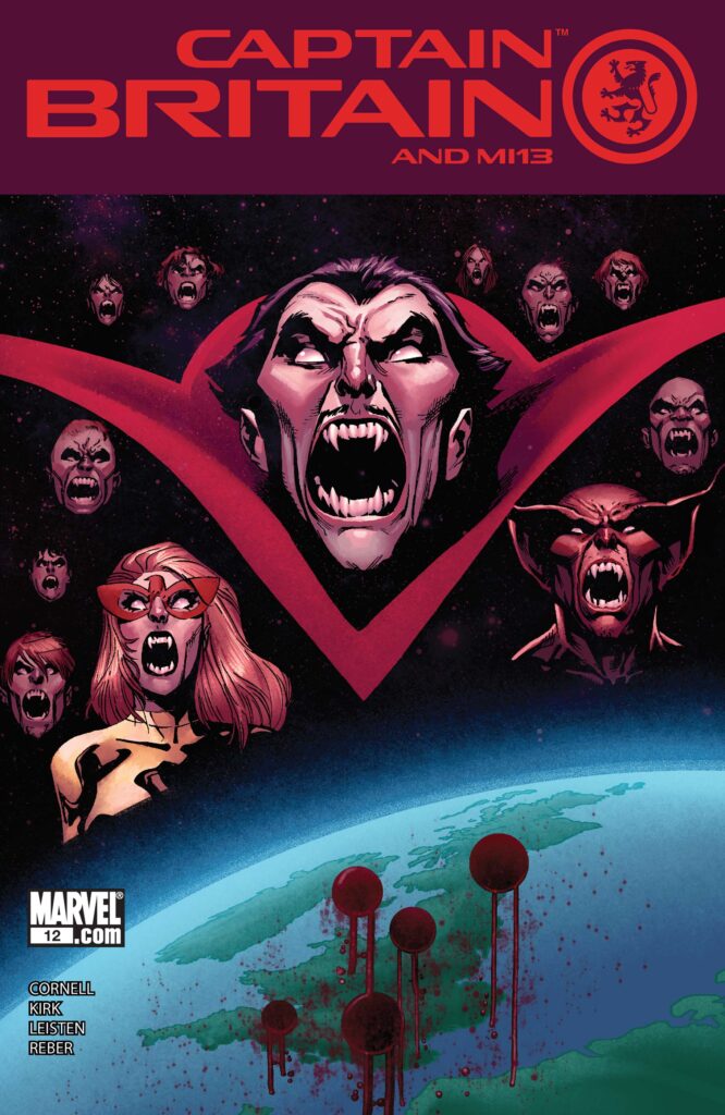 Captain Britain and MI13 #12 | Cover by Stuart Immonen