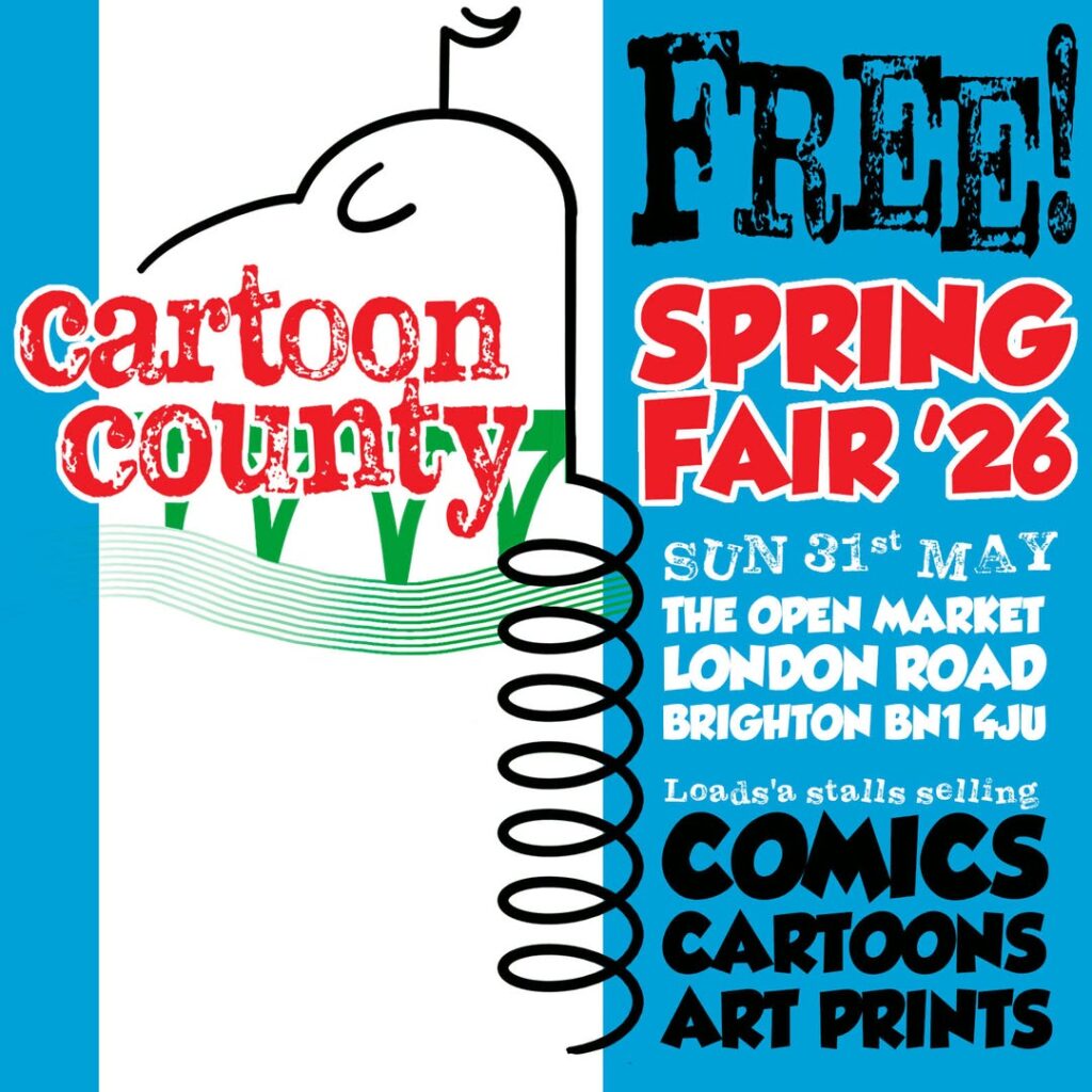 Cartoon County Take Over Brighton's Open Market - Sunday 31st May 2026
