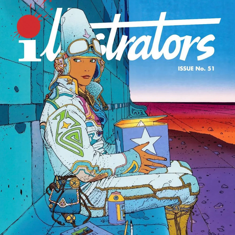 Sparkling new illustrators magazine offers exclusive Mœbius tribute