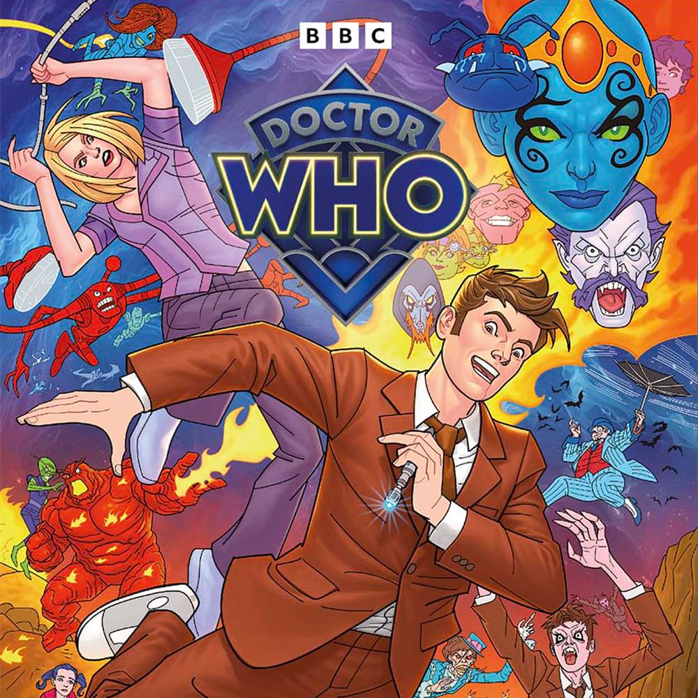 Doctor Who: Save The Humans! (cover by John Ross) is on sale from 1st September 2026 SNIP