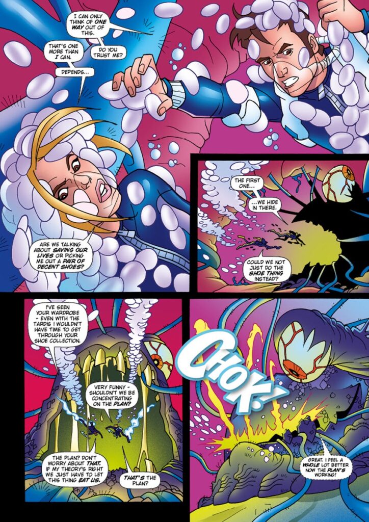 Doctor Who: Save The Humans! - Sample Page