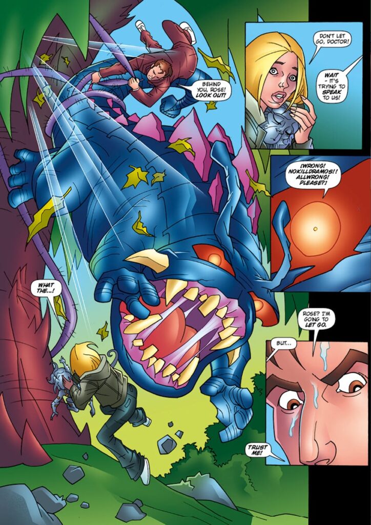 Doctor Who: Save The Humans! - Sample Page