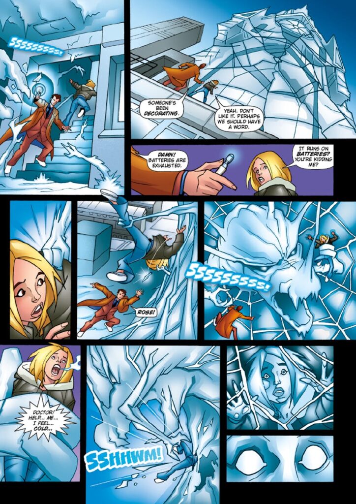 Doctor Who: Save The Humans! - Sample Page