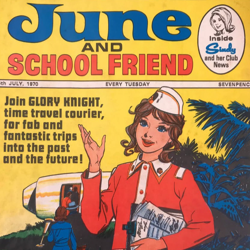 Hibernia Comics announces “Glory Knight: Time Travel Courier” collection