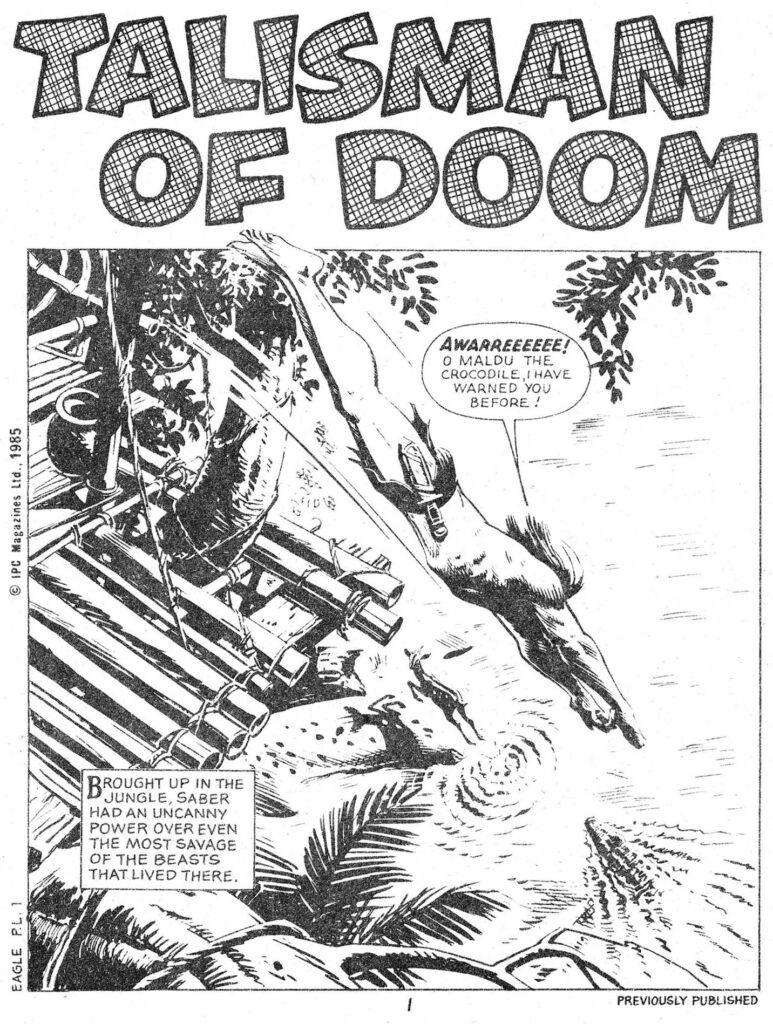 Eagle Picture Library No. 1 - art by Joe Colquhoun