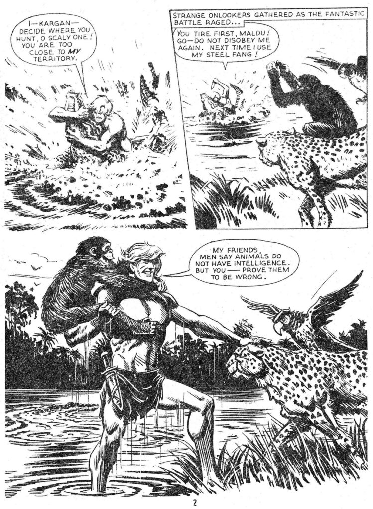Eagle Picture Library No. 1 - art by Joe Colquhoun
