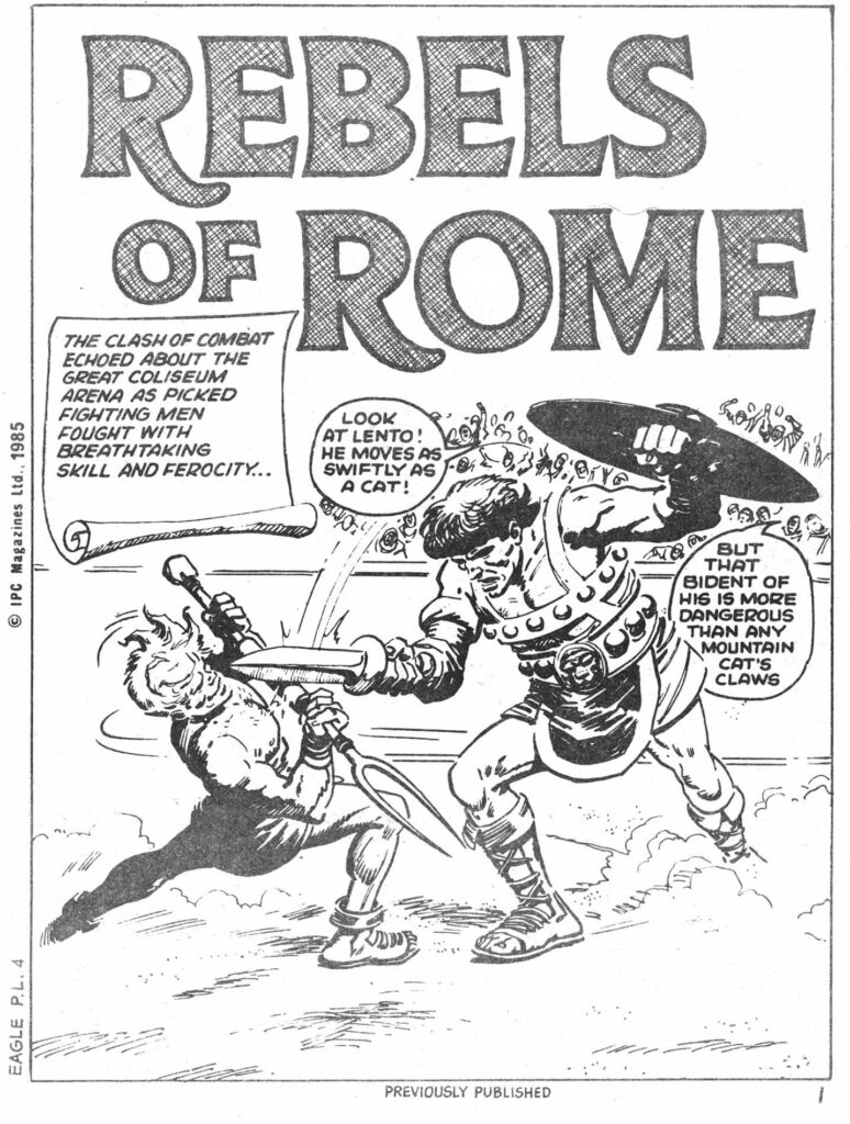 Eagle Picture Library No. 4 - Rebels of Rome