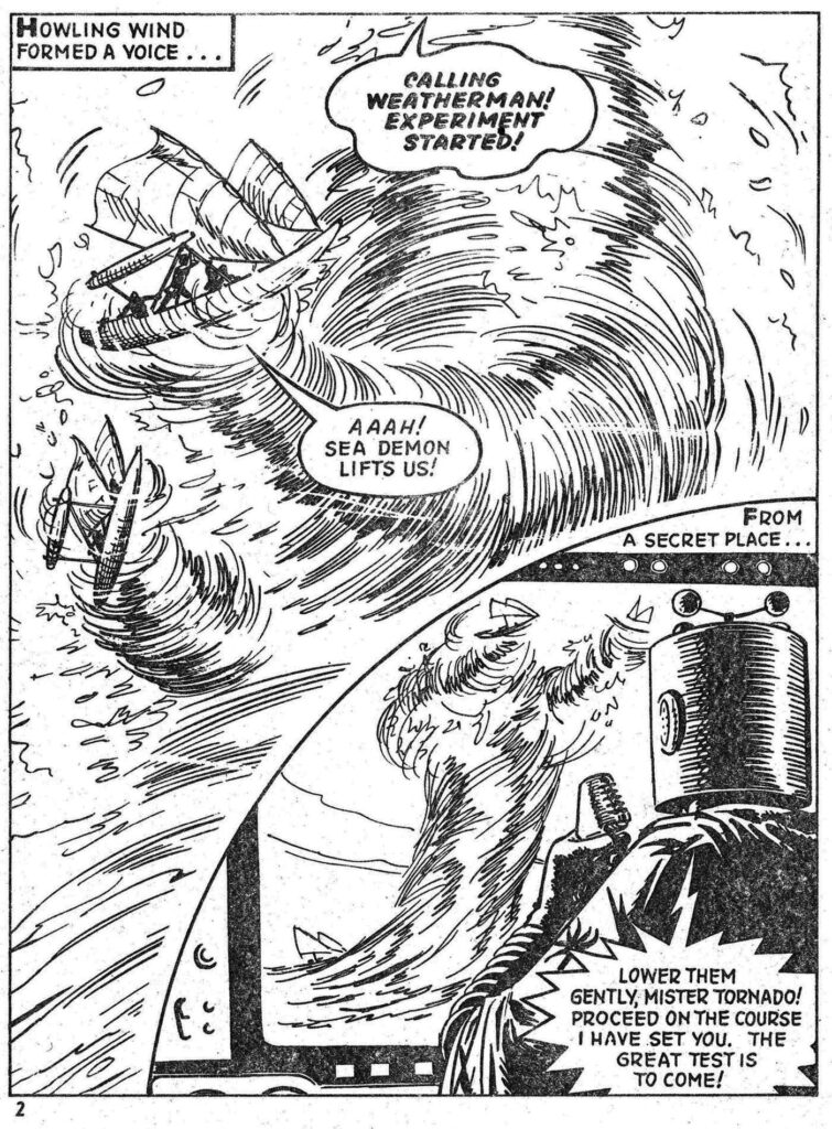 Eagle Picture Library No. 6: The Black Archer versus the Weatherman