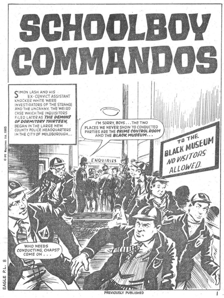 Eagle Picture Library No. 8: Schoolboy Commandos