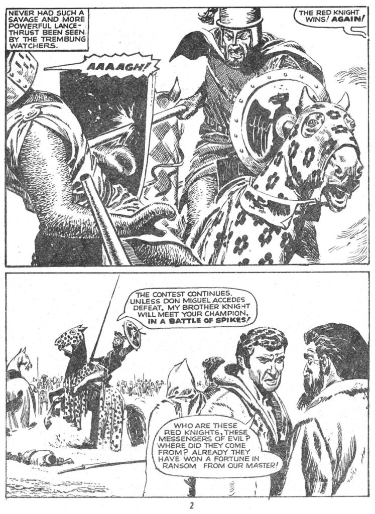 Eagle Picture Library No. 9: “The Red Knights of Morda”
