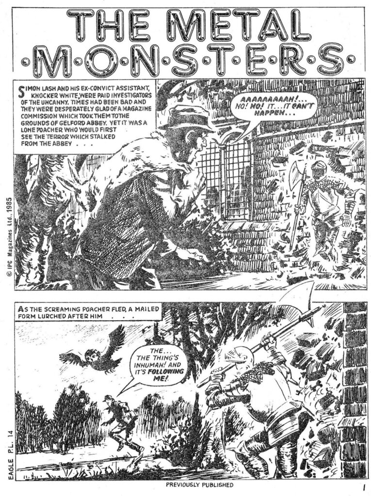Eagle Picture Library No. 14: “The Metal Monsters”
