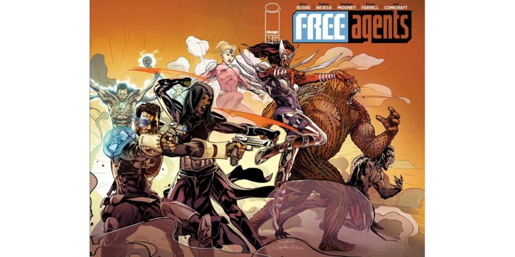 Fear Agents #1 Wraparound Cover by Stephen Mooney (Image Comics, 2024)