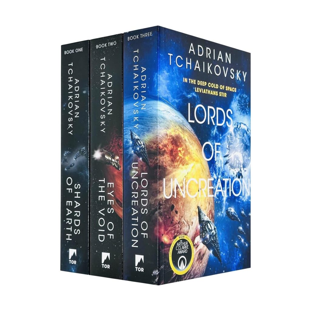 The Final Architecture Series 3 Books Collection Set (Shards of Earth, Eyes of the Void & Lords of Uncreation) by Adrian Tchaikovsky