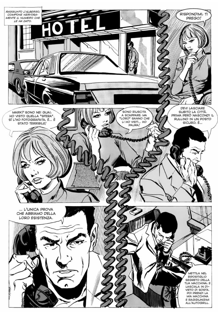 Spazio Chiama Atlantide, written by Cristiano Zentilin, with art by Paolo Ongaro