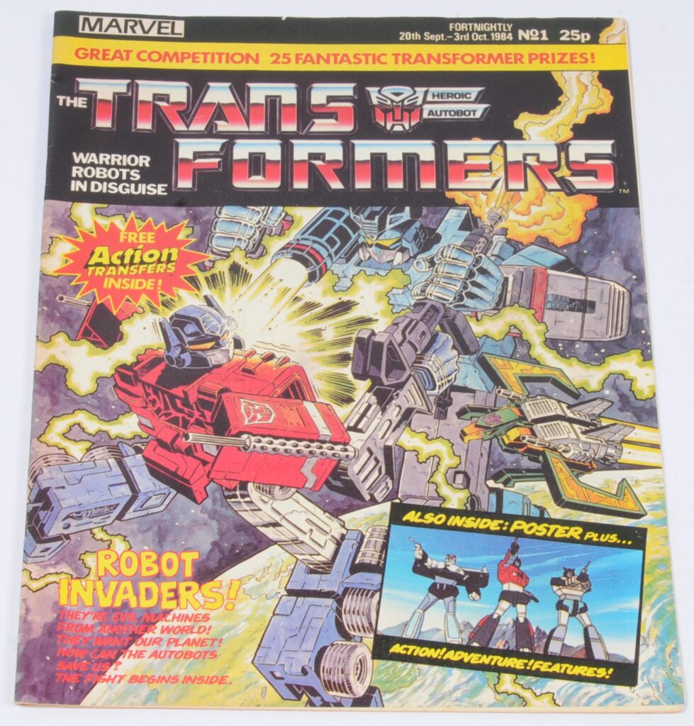Marvel Comics UK, The Transformers #1 (1984)