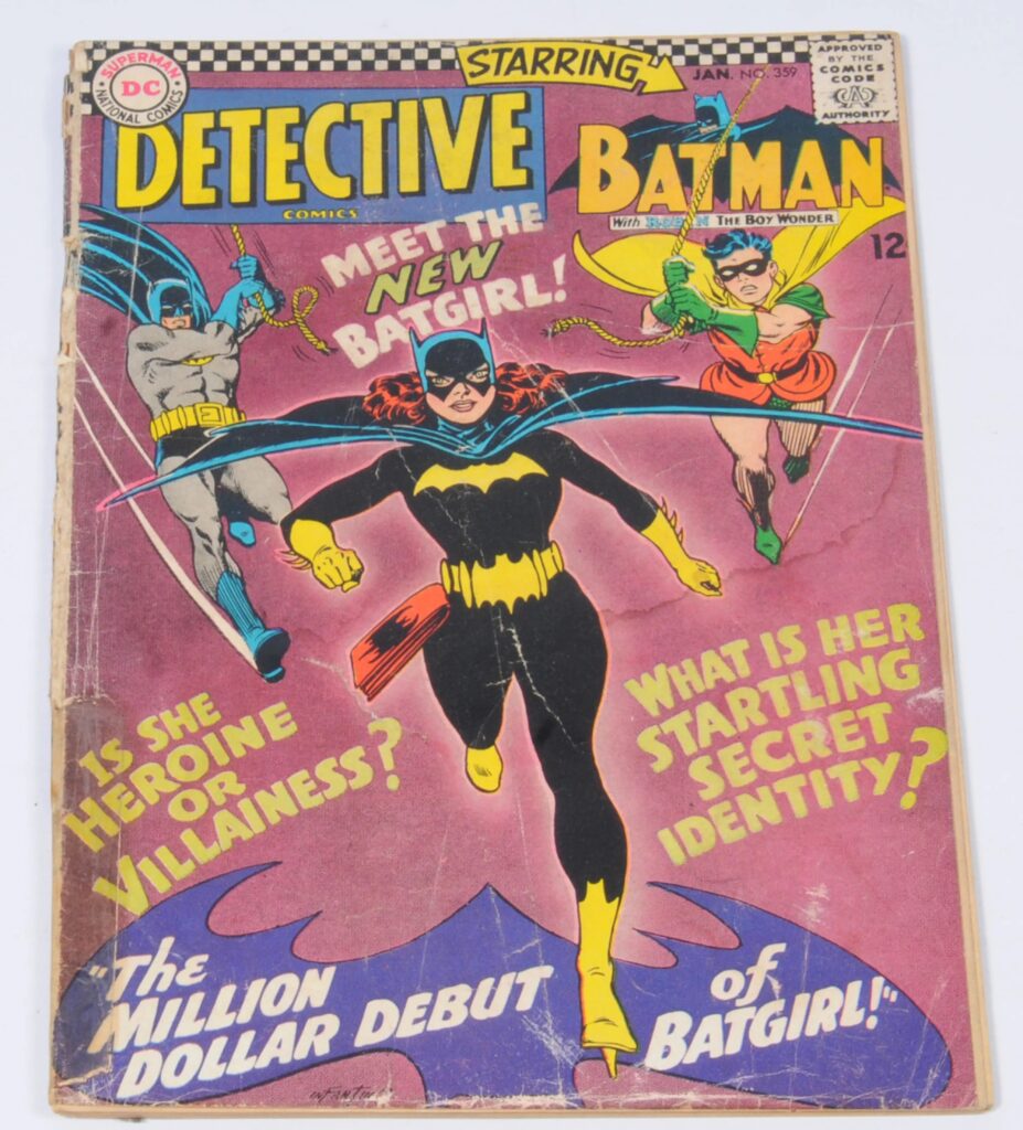 DC Comics, Detective Comics #359 (1967) First Appearance of Batgirl (Barbara Gordon)