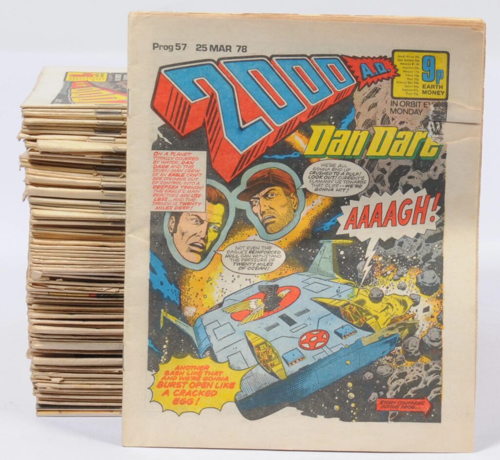 Quantity of 2000AD Comics (1978/81) Judge Dredd related