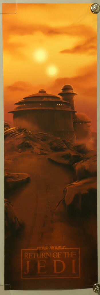Neil Fraser Star Wars Original Trilogy Poster - Making Tracks (The Return of the Jedi) - Fine art giclee - 12 x 36 inches - Hand-numbered edition of 58/150