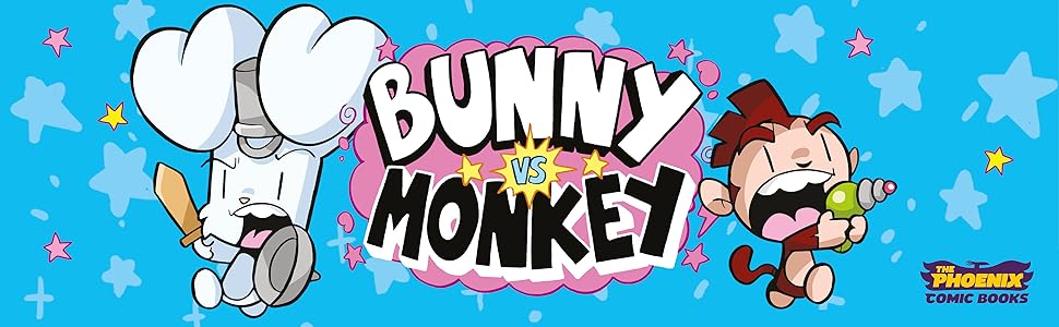 Bunny vs Monkey by Jamie Smart
