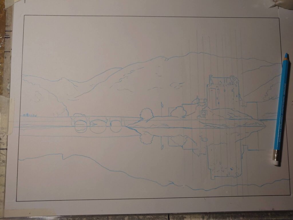 Stref art in progress for Tara Togs: Year One