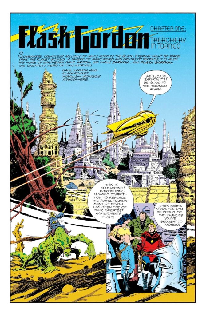 Flash Gordon (1995) by Mark Schultz and Al Williamson ( Mad Cave Studios collection, 2026)