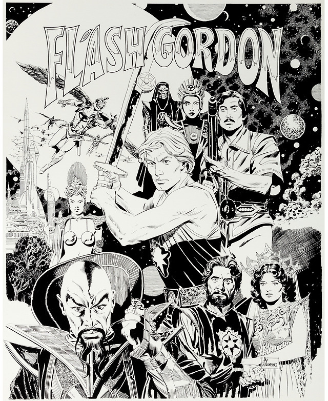 Comic adaptation of 1980s Flash Gordon by legend Al Williamson