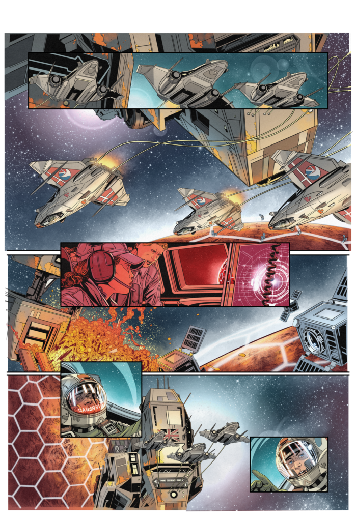 Dan Dare: First Contact Page 7 (B7 Comics, 2026)