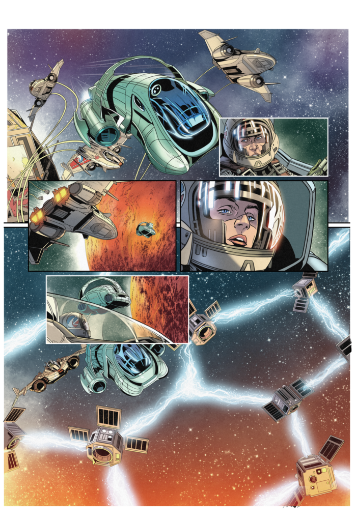 Dan Dare: First Contact Page 8 (B7 Comics, 2026)