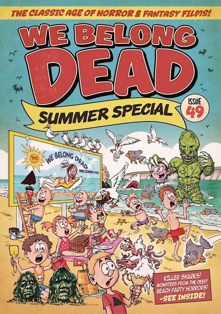 We Belong Dead Issue 49 cover by Paul Garner
